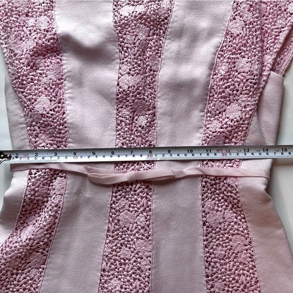 GIAMBATTISTA VALLI Lace Pattern Mini Dress light pink - Picture 10 of 10